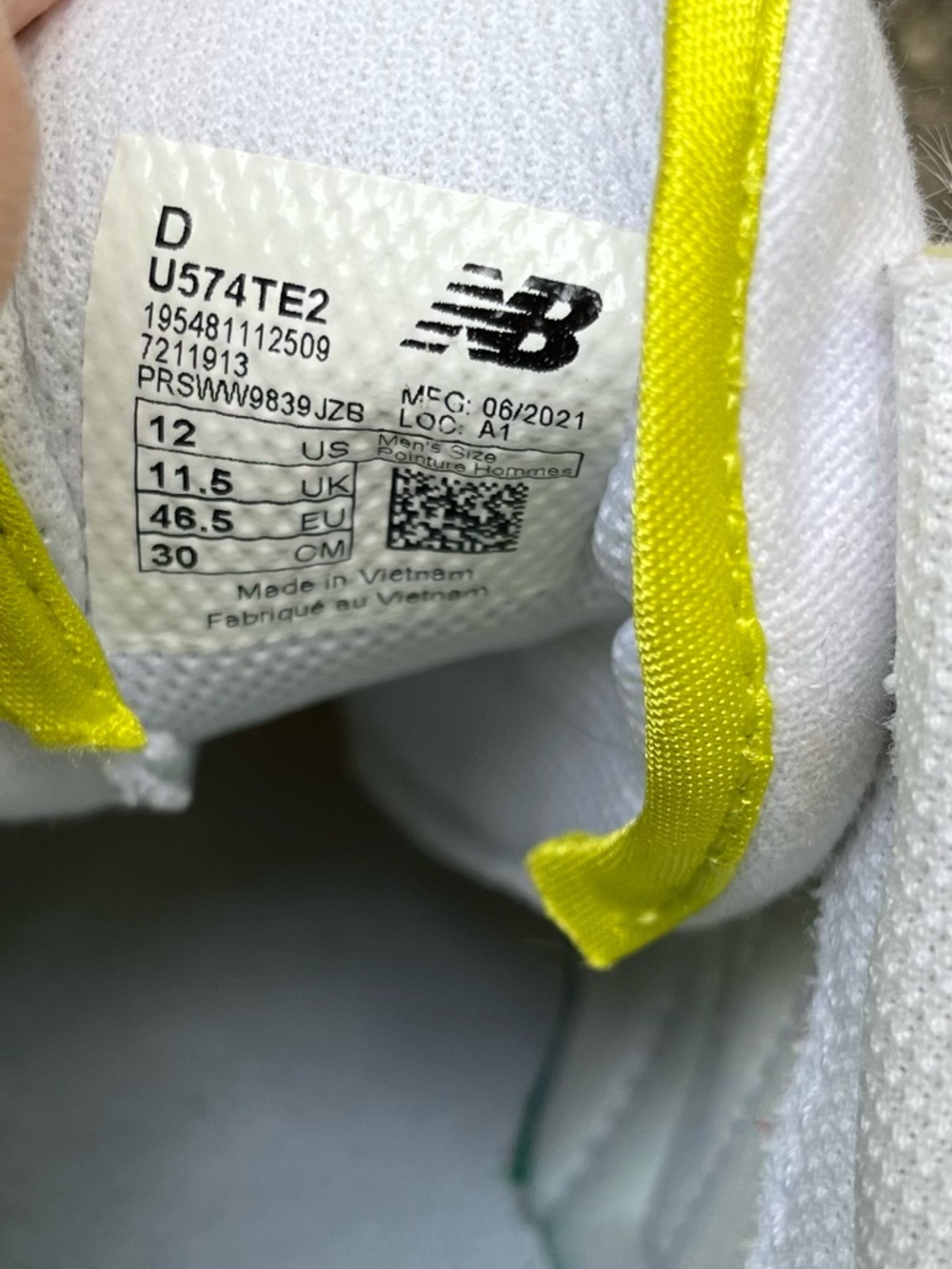 New balance men’s shoes 12 - Picture 5 of 6